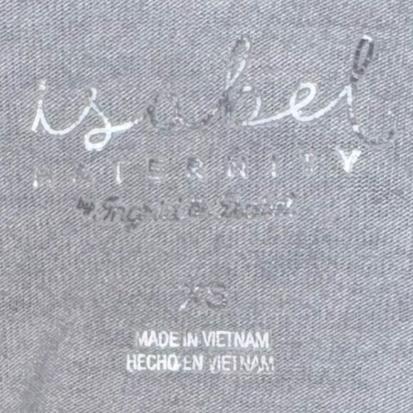 Isabel Maternity by Ingrid & Isabel Dress Maternity Indigo Blue Floral Maxi - XS - Picture 2 of 16